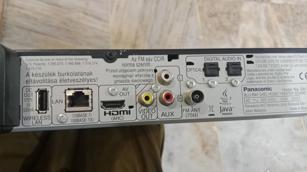 Panasonic amplifier 7