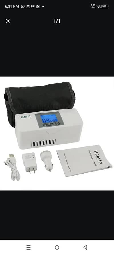 mini insulin travel fridge