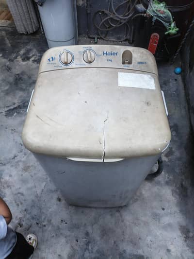 Haier Washing Machine and Spinner