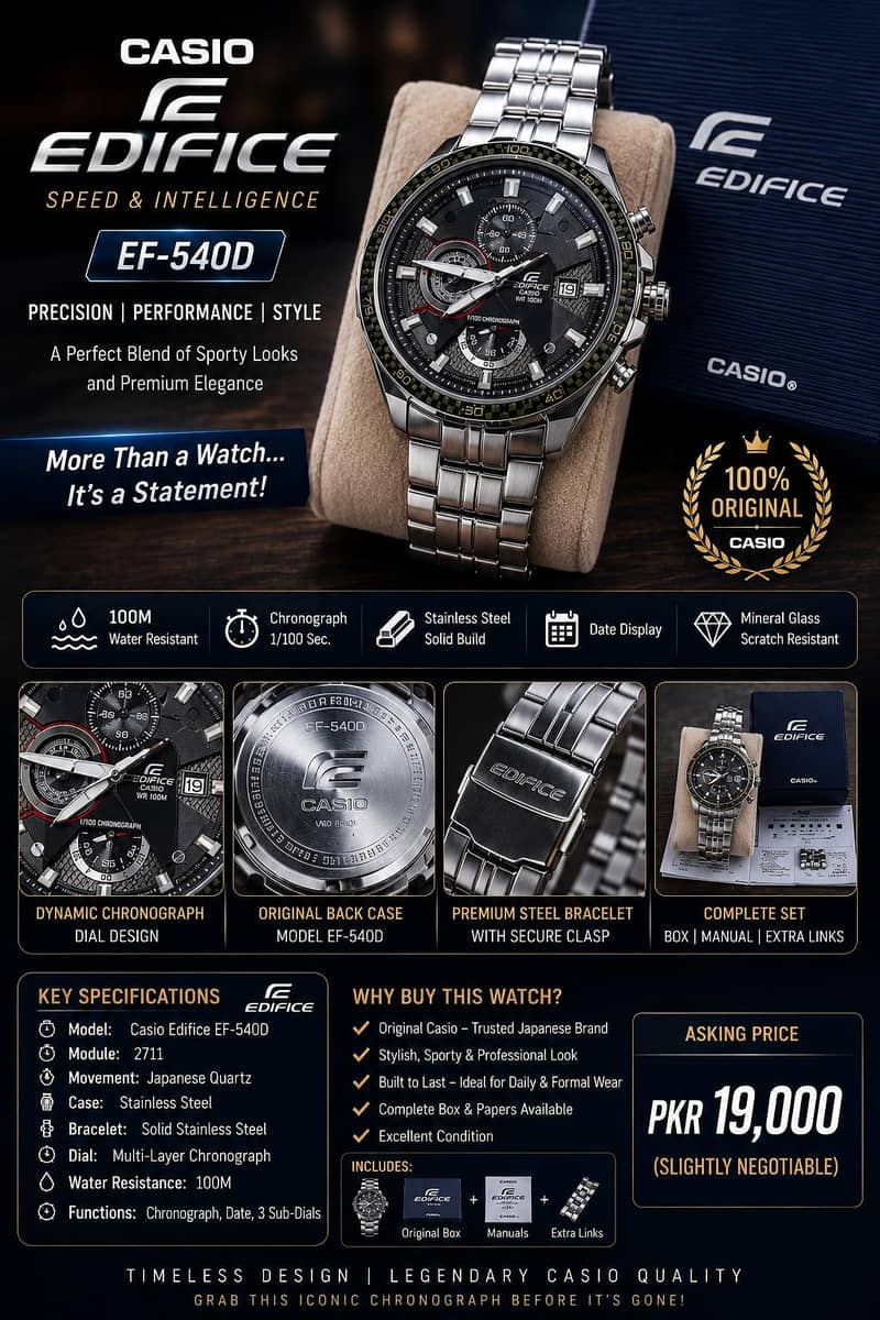Edifice watch 0