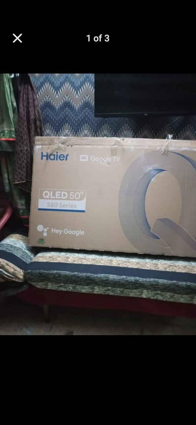 Haier 50" SmartQLED Google TV S80 series