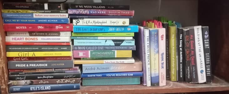 Fiction novels and Trading books