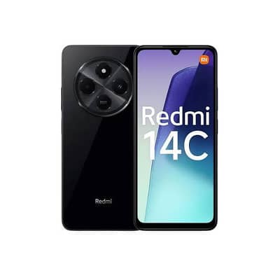 redmi 14c open box 1 week uos 6/128 urgent sale call 03432384563