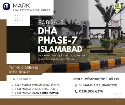 DHA Phase 7 (Old DHA Valley) 5 Marla Semi Develop Plots For Sale and Purchase.