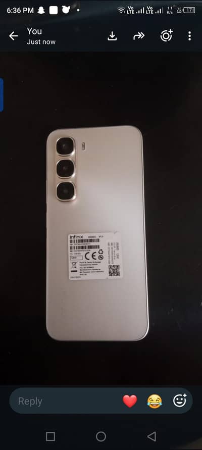 Infinix Hot 60 pro 8/128 just 2 days used