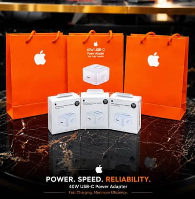 IPHONE 40WAT MAX 60 WAT ORIGINAL ADAPTER