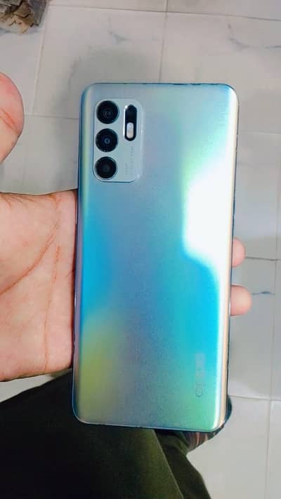 OPPO Reno6 8.128 all ok ha condition bilkul saag ha phone kii