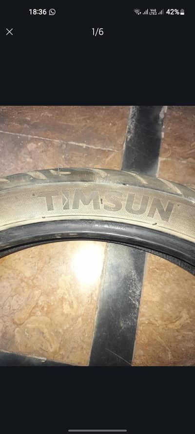TIMSUN TUBELESS TYRE FOR SALE 100/80 - 18