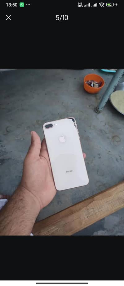 Apple iPhone 8 Plus 64gb exchange possible non PTA glass break back an