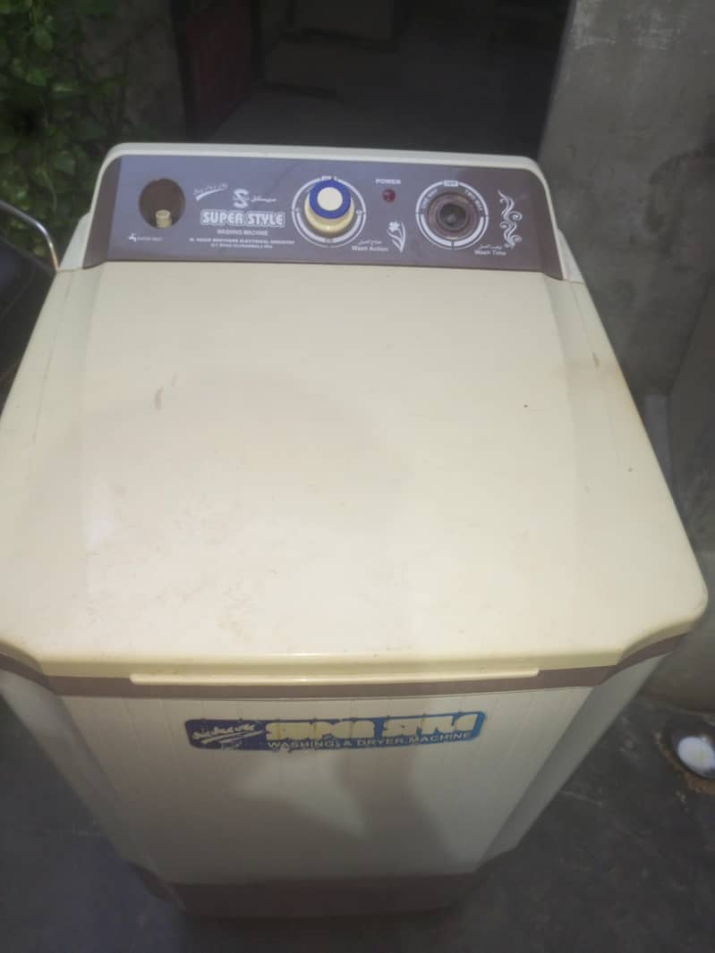 washing machine 1