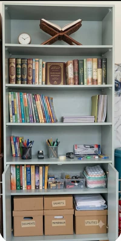 Study Table / Bookshelf with Cabinet - Azadi Sale Offer
