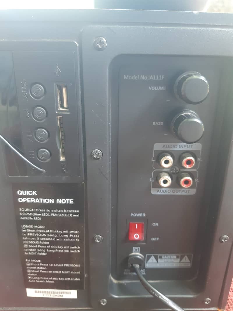 Edifier P3080M 2.1 Speaker System (USB/Mic Input)- Complete Setup 3
