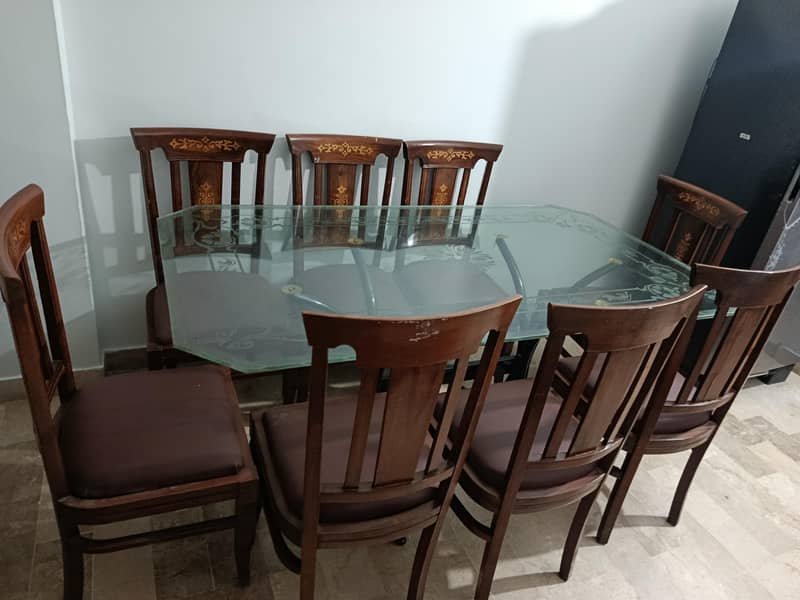 Dining Table - 8 chairs set 3