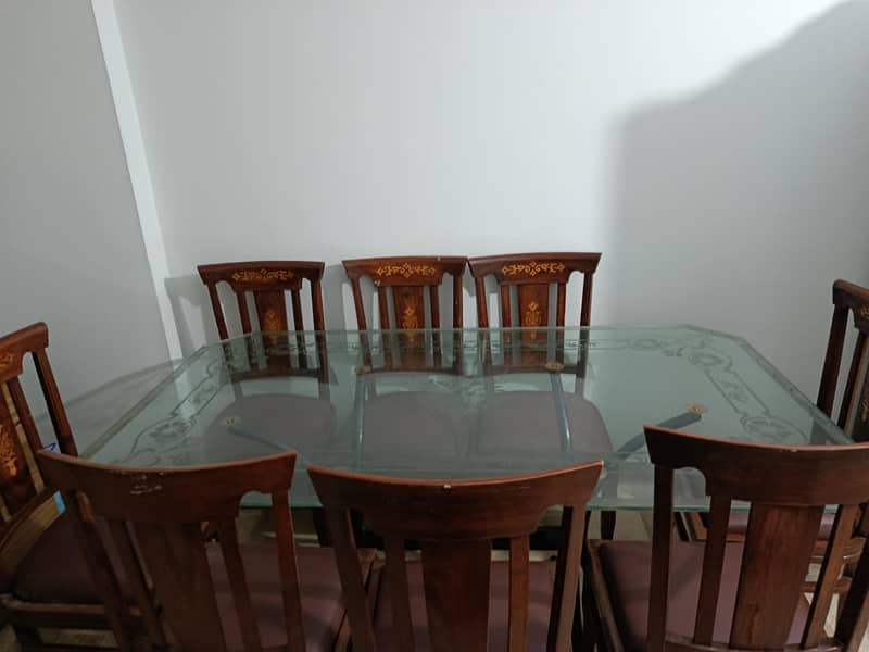 Dining Table - 8 chairs set 7