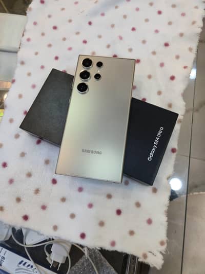 Samsung Mobile S24 Ultra non pta 12/256 2 months sim time