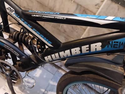 Humber 26-inch dual-suspension mountain bicycle