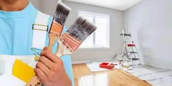 maintenance/paint polish rack wall tail work