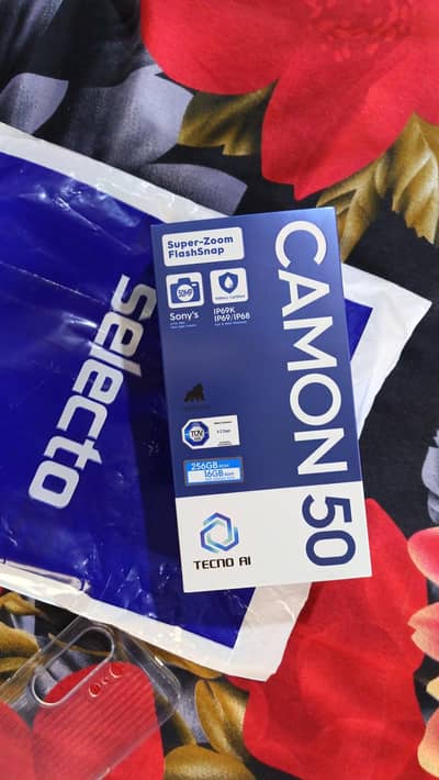 Tecno Camon 50 8+256 GB 4 Day Used Full Box