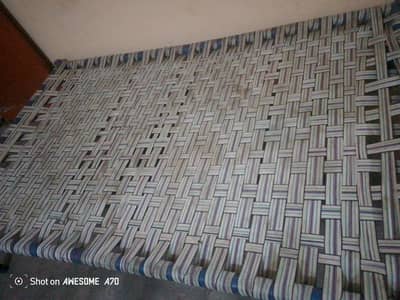 strong iron charpai