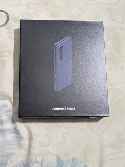 Samsung Galaxy Z Fold 6 Navy (10/10 Mint Condition) - Korea Import