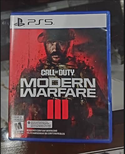 call of duty modern warefare 3, playstation 5 disc