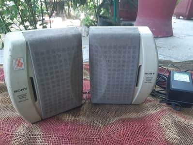 Sony SRS-PC50 Stereo Speakers (Made in Japan)