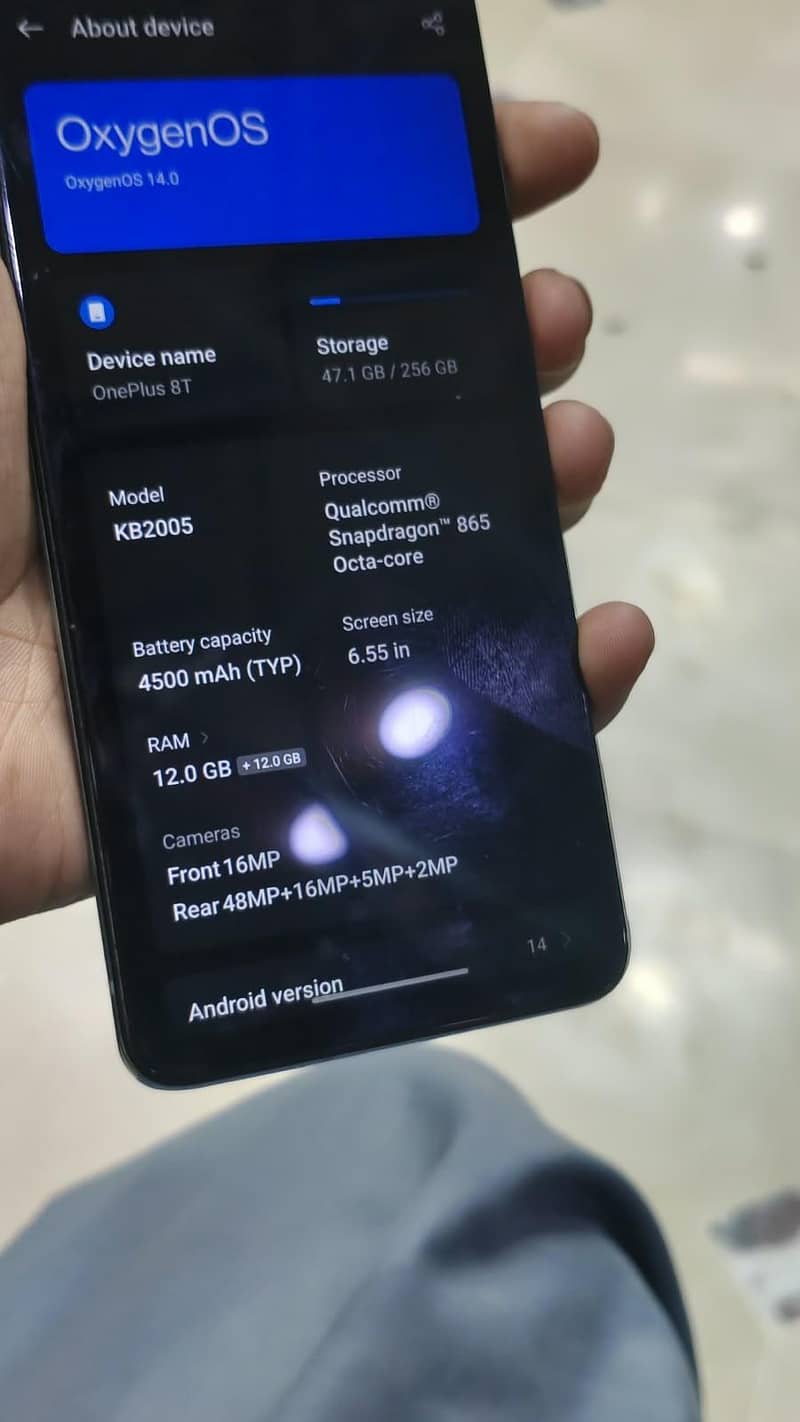 One Plus 8T 0