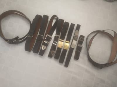Leather old 12 beld (S. M) size