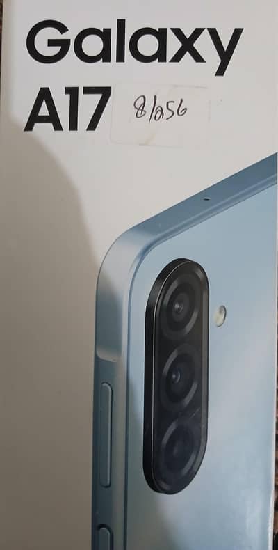 SAMSUNG GALAXY A17  FOR SALE 8/256