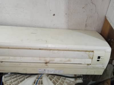 haier  2Ton Split Ac gas ok genion working