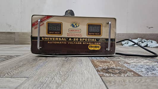 Universal Automatic Voltage Stabilizers A-20 2000W & A-70 7000W
