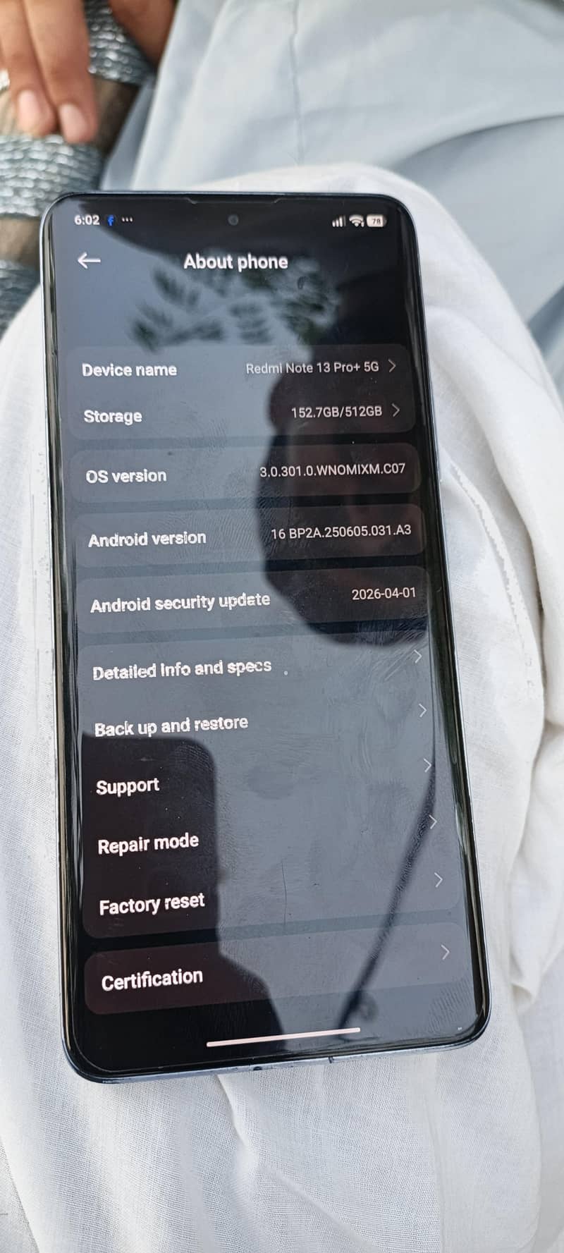 Xiaomi Redmi Note 13 Pro Plus 6