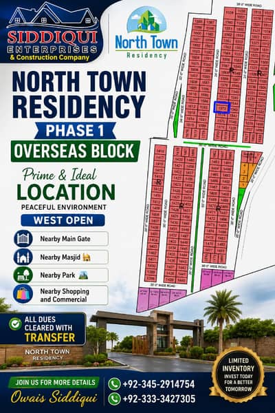 R-1573, 120 Sq Yard, Overseas Block