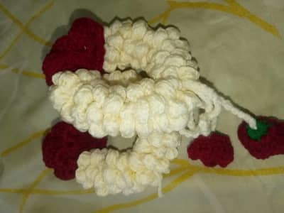 Beautiful Handmade Crochet Gajra / Hand Bracelets (Pair
