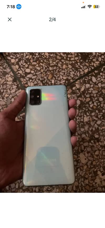 Samsung A71 COME WHATSAAP 03332291446