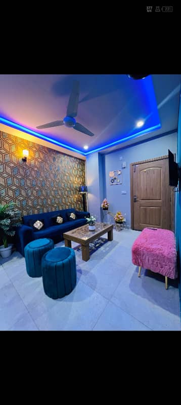 Per Day One Bed Fully Furnished Apartment Available in Islamabad