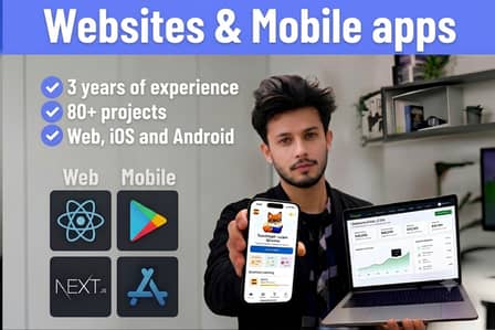 Website & App Design | Web, Android & iOS | Online Service