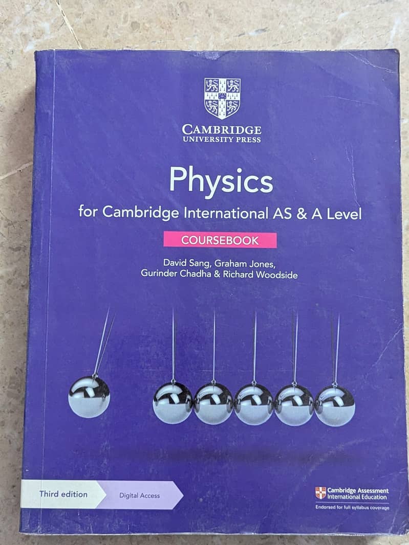 A level SCIENCES CAMBRIDGE TEXTBOOK 1