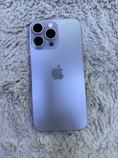 Apple iPhone 15 Pro Max JV 100% Battery Health.