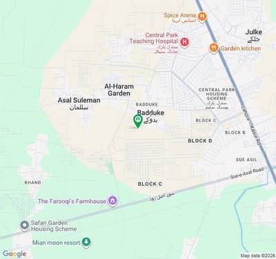 Looking For A Prime Location Residential Plot In Central Park Housing Scheme - Block H Lahore