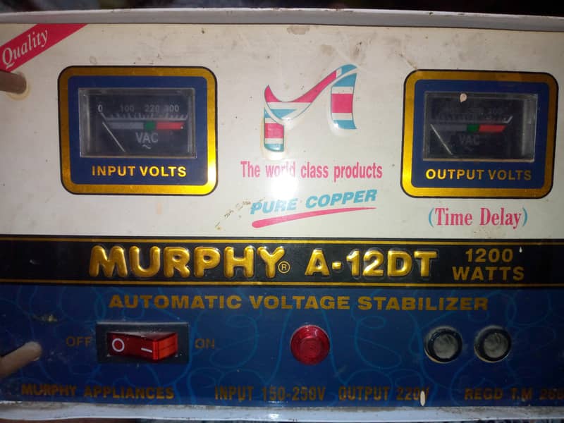 AUTOMATIC VOLTAGE STABILIZER 1