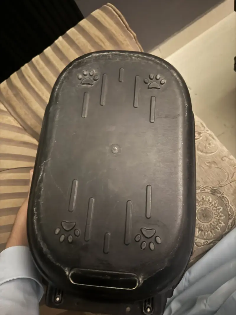 Blue cat carrier cage — photo 4