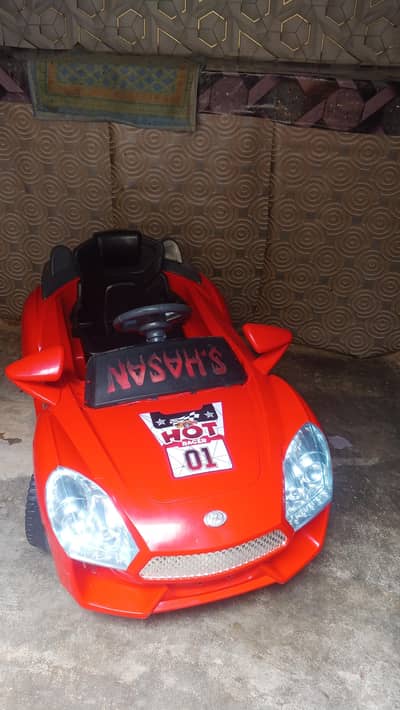 Kids Red Colour Remote Control Car