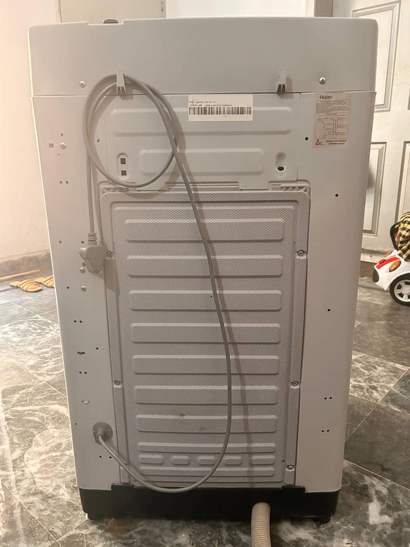 Haier fully automatic washing machine 1