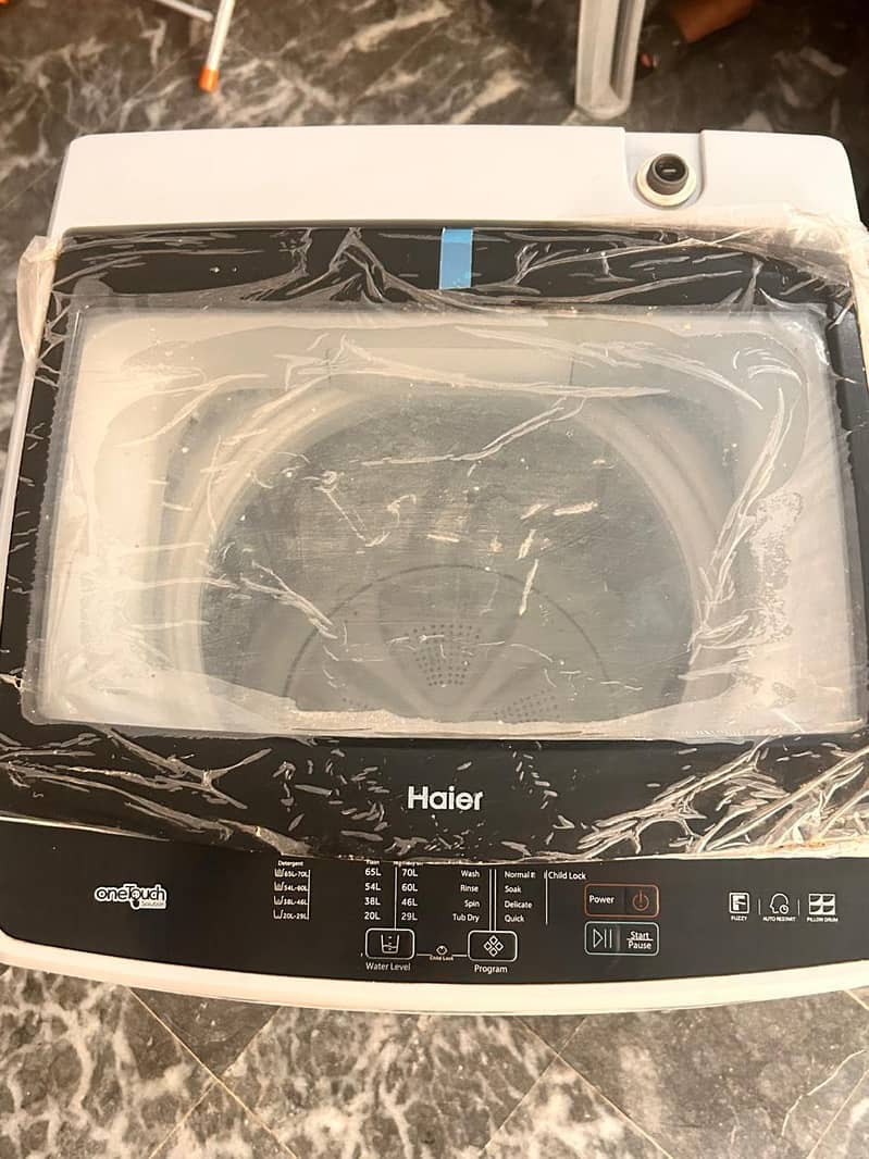 Haier fully automatic washing machine 5