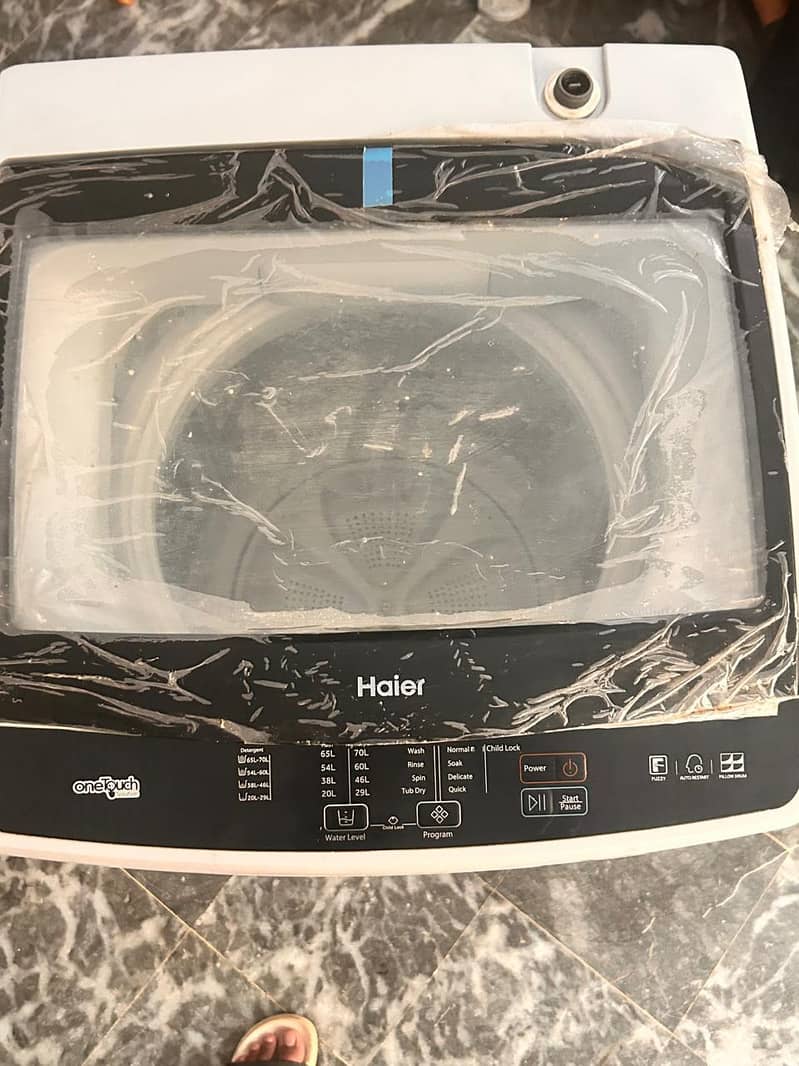 Haier fully automatic washing machine 6