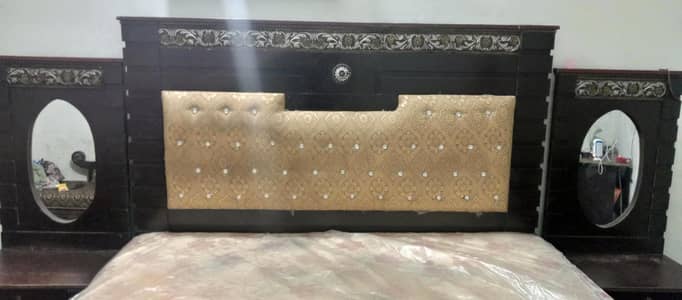 Double Bed Complete Bedroom Furniture Set – 75,000 PKR