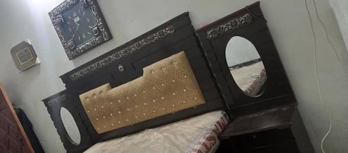 Double Bed Complete Bedroom Furniture Set – 75,000 PKR