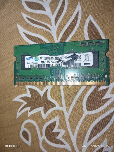 RAM Samsung 2 GB DDR3 1333 MHz
