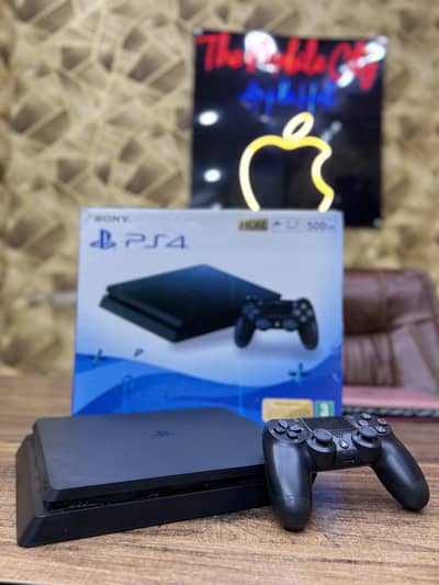 Sony Playstation: PS4 Slim 500gb Official Sealed With Complete Box